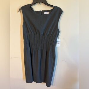 Calvin Klein Grey Office Dress